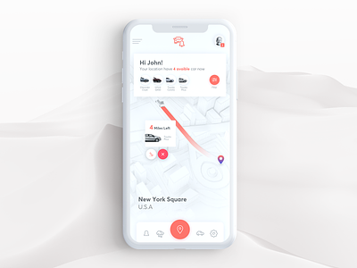 Car Delivery app car colors delivery design ios iphonex mobile mobile app mockup product typography ui ui-designer uidesign user interface ux web