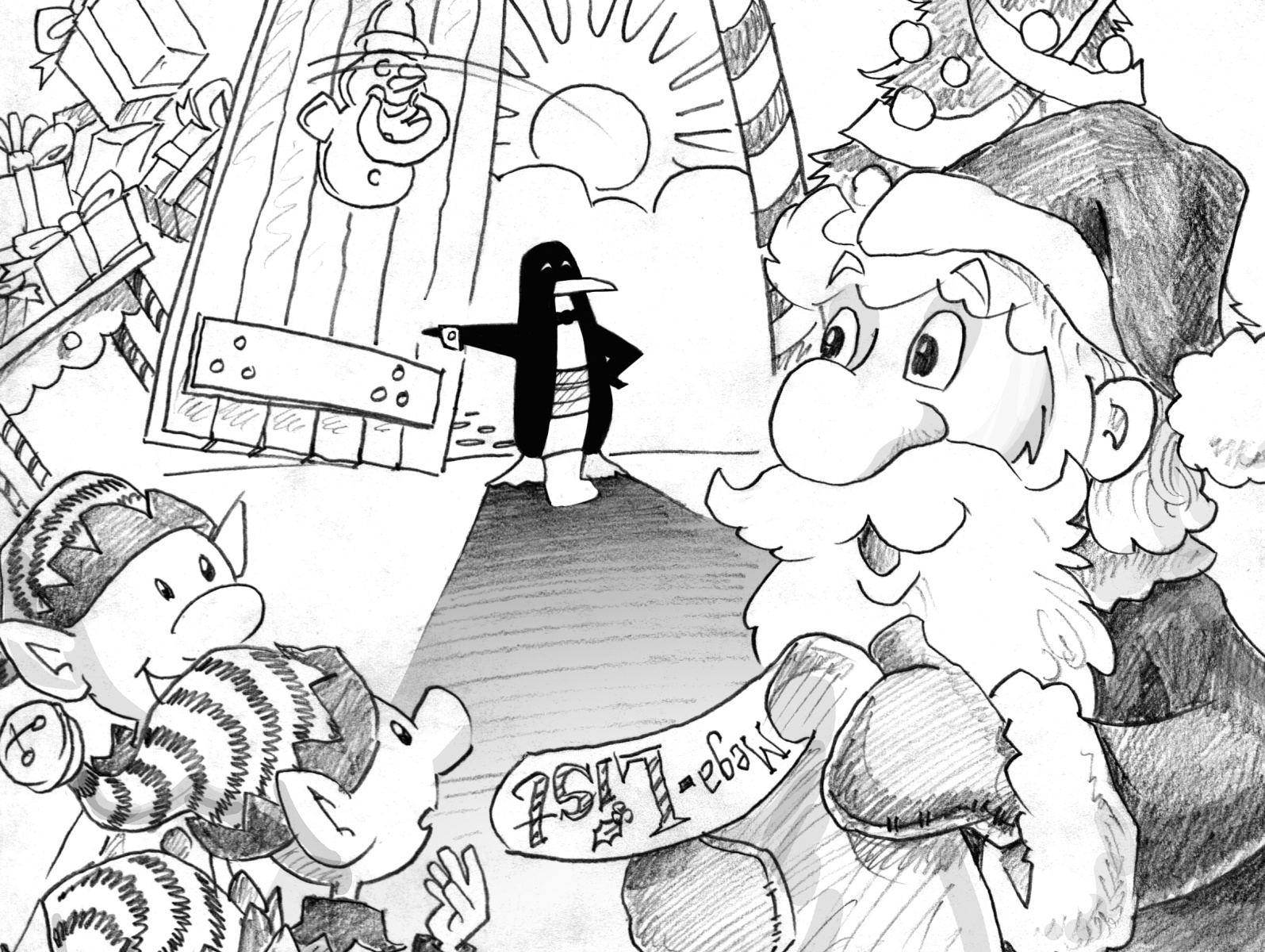 Penguin, James Penguin by Sam Valentino on Dribbble