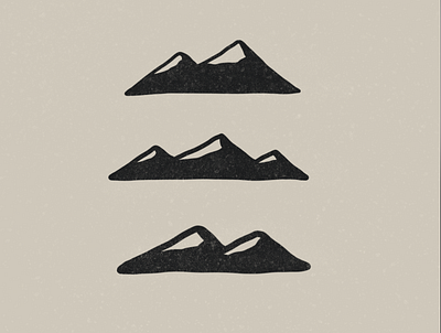 three mountains hand drawn illustration illustration art illustrations illustrator line art lineart minimal minimalism minimalist minimalistic mountain mountain logo mountains simple simple design simple illustration