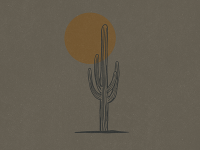 saguaro cactus illustration