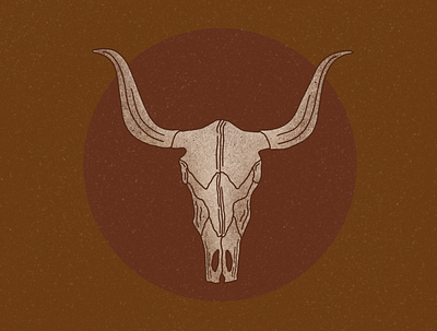 Bull Skull Illustration bull hand drawn illustration illustration art illustrator minimal minimal illustration minimalism minimalist minimalistic simple simple illustration skull skull art skull illustration