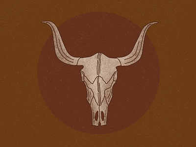 Bull Skull Illustration