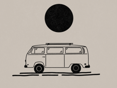 Van Illustration by Kinsey H. Designs on Dribbble