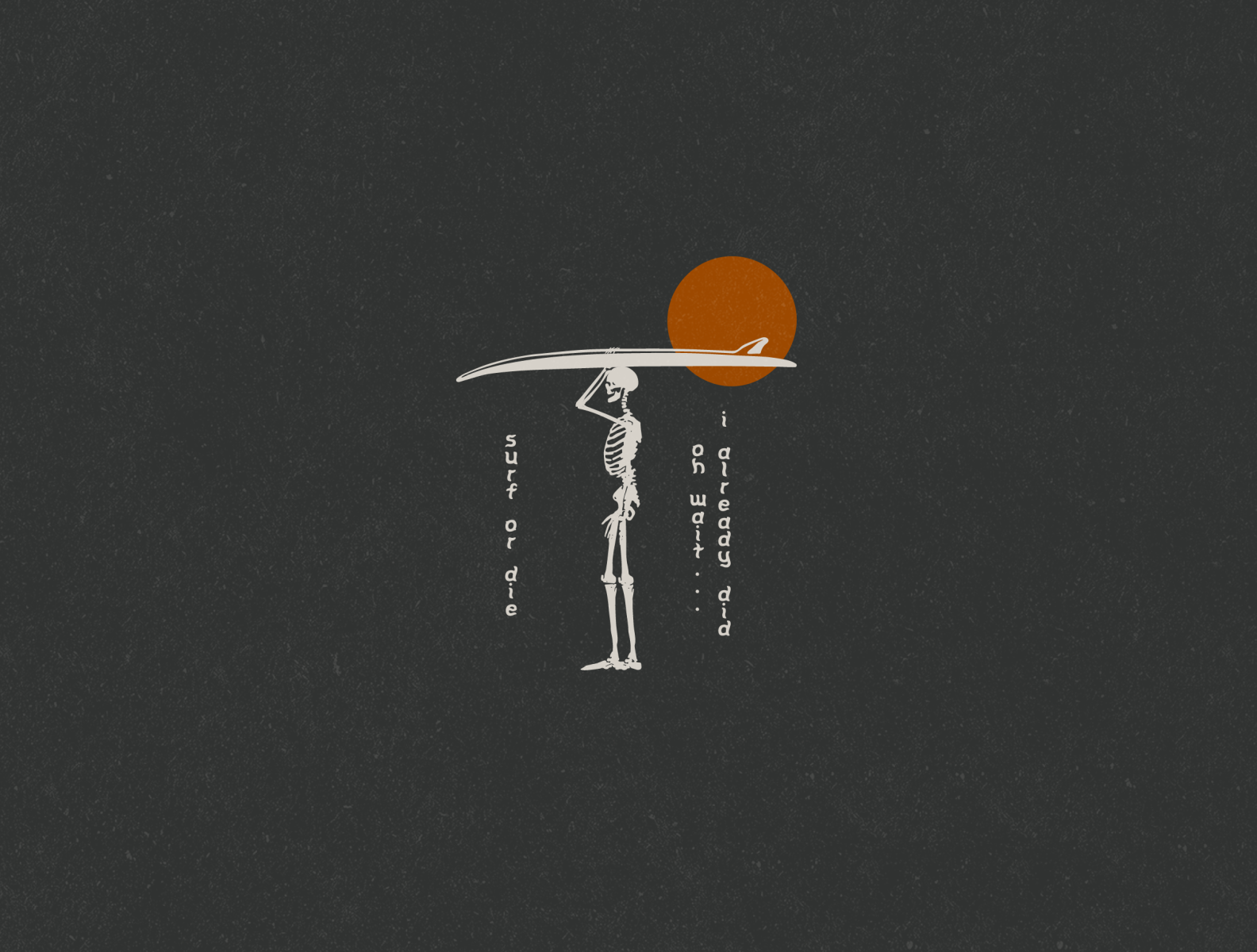 Surf Skeleton by Kinsey H. Designs on Dribbble