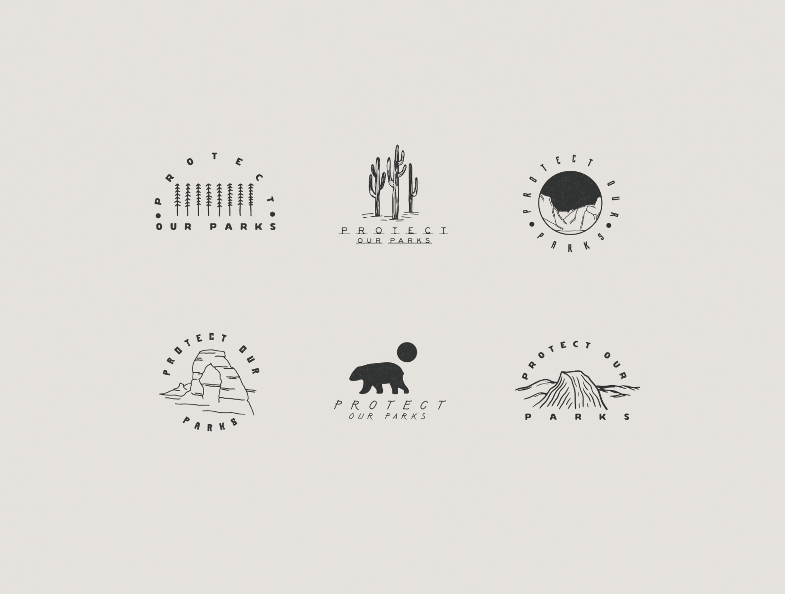 Protect Our Parks Logo Design by Kinsey H. Designs on Dribbble