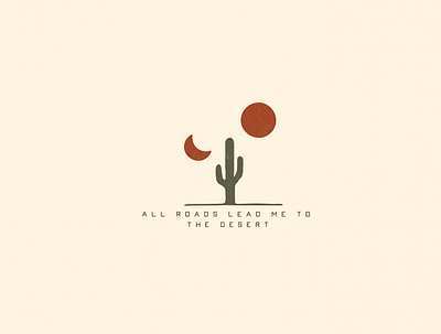 All Roads Lead Me To The Desert cactus cactus illustration cactuses desert desert illustration hand drawn illustration illustration art illustrator minimal minimalism minimalist minimalistic saguaro simple simple illustration