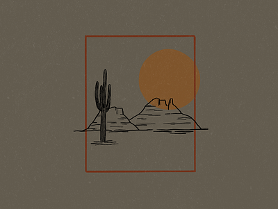 Desert Illustration cactus cactus illustration cactuses desert desert illustration desert view hand drawn illustration illustration art illustrator logo logo design minimal minimalism minimalist minimalistic simple simple design simple illustration simple logo