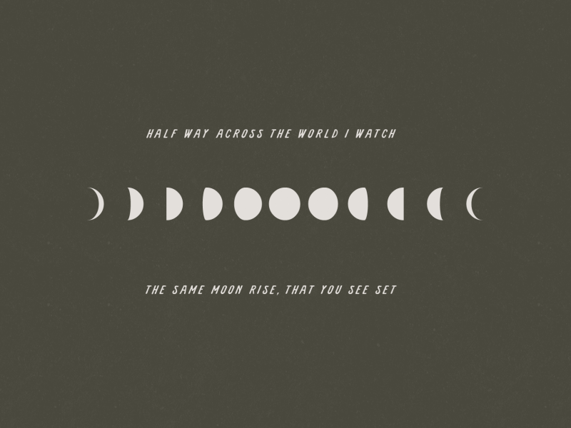 Half Way Across the World by Kinsey H. Designs on Dribbble