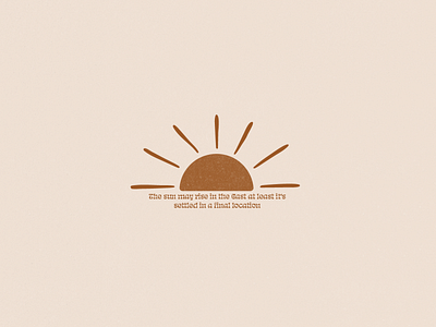 Sun May Rise In the East Illustration boho illustration illustration art illustrator lyrics minimal minimalism minimalist illustration minimalistic music lyrics red hot chili peppers simple simple illustration sun