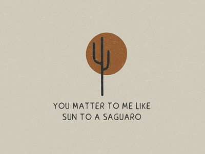 Saguaro, Desert Cactus Logo and Illustration design illustration illustration art illustrator logo minimal minimalism minimalistic simple