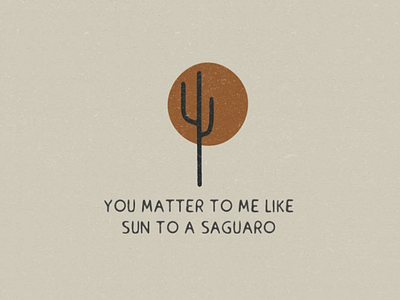 Saguaro, Desert Cactus  Logo and Illustration