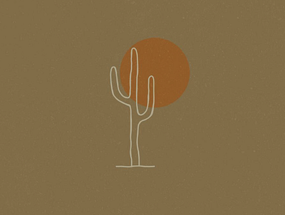 Saguaro Logo and Illustration design illustration illustration art illustrator logo minimal minimalism minimalistic simple