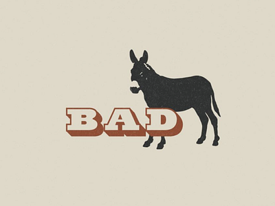 Donkey  Logo and Illustration