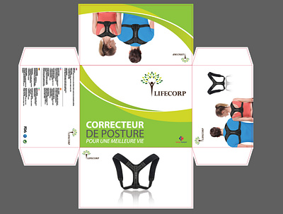 Lifecorp Posture corrector packaging New ii