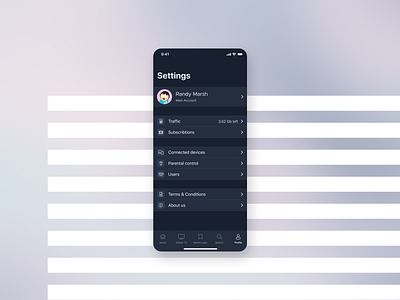 Settings • Daily UI