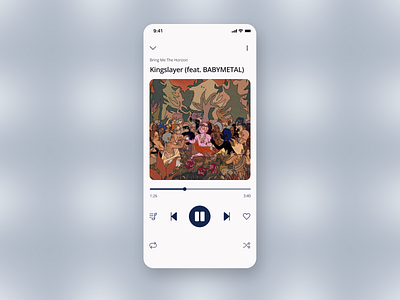 Music Player • Daily UI