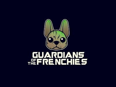 Guardians of the Frenchies app branding design illustration illustrator logo logodesign minimal vector web