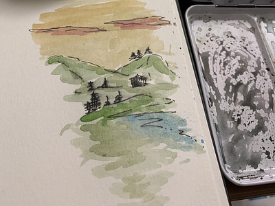 Easy Watercolor Painting designs, themes, templates and downloadable  graphic elements on Dribbble