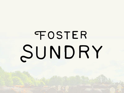 Foster Sundry branding