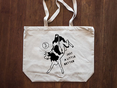 Foster Sundry Tote branding