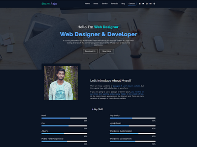 Personal Portfolio Landing Page