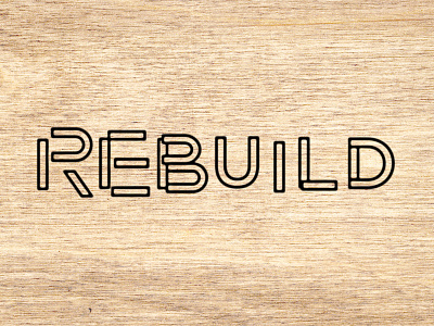 Rebuild line wordmark