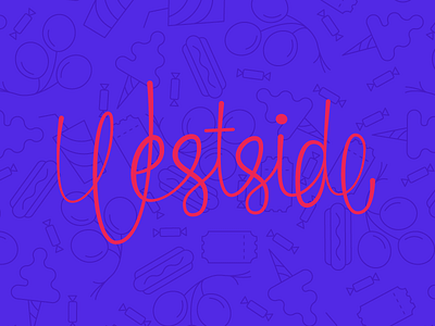 Westside lettering script