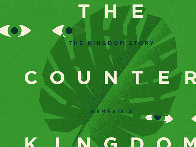 The Counter Kingdom eyes leaf monstera leaf