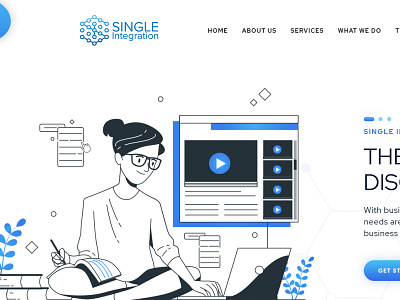 Single Page Website Design and Development