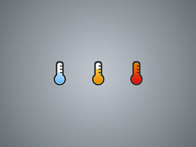 Sales Prospects Temperature Icons