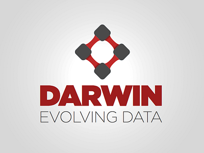 Darwin application branding data database logo sketch vector