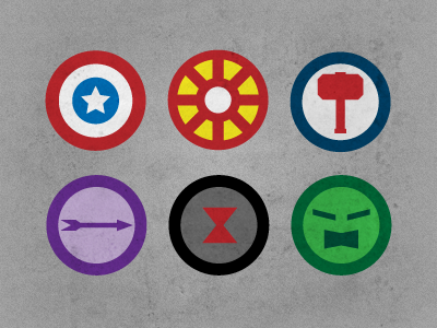 Avengers comic books icon icons minimal movies