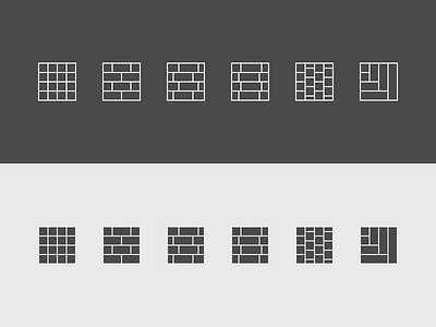 Floor Pattern Icons