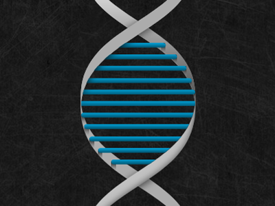 The Strand dna helix illustration photoshop science