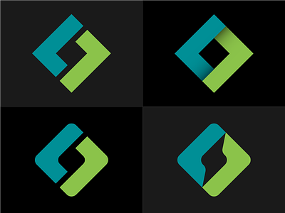 Logomark Variations branding graphic design identity logo software vector web app