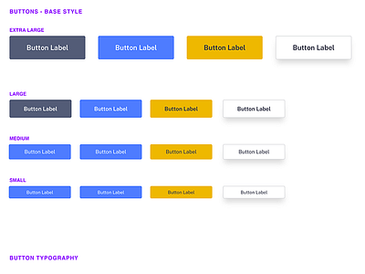UI Kit - Buttons branding buttons design sketch ui ui design ui kit user interface