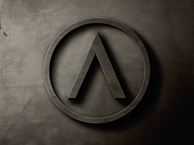 Atlas Emblem emblem experiment logo metal photoshop texture