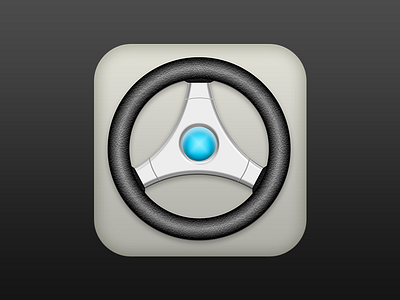Automotive App Icon app automotive icon ios iphone photoshop