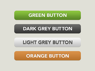 Subtle Button Gradients button buttons gradient ios iphone photoshop subtle