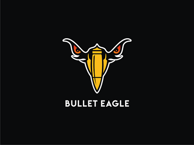 Bullet Eagle branding design doublemeaning dualmeaning illustration logo