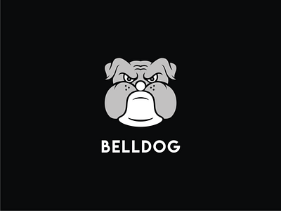 Belldog branding design doublemeaning dualmeaning illustration logo
