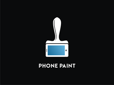 Phone Paint branding design doublemeaning dualmeaning illustration logo paint smartphone