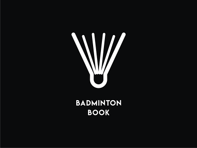 Badminton Book badminton book branding design doublemeaning dualmeaning illustration logo