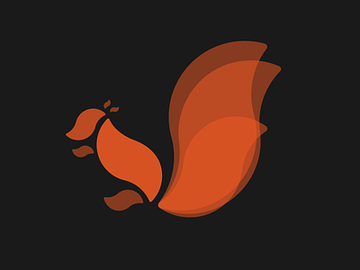 Squirrel Illustration animal illustration illustrator logo simple