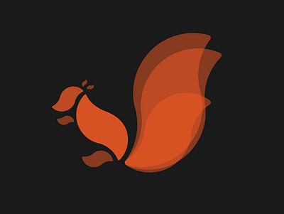 Squirrel Illustration animal illustration illustrator logo simple