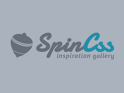 SpinCss logo branding identity logo logotype typography