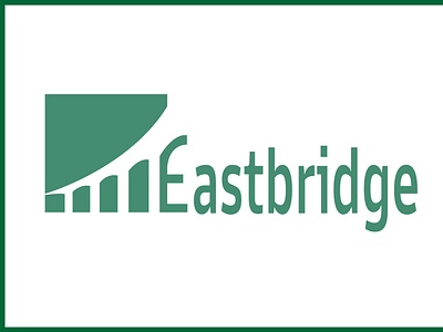 Eastbridge logo background bridge buisness company company logo design illustration logo logo design shapes typography vector