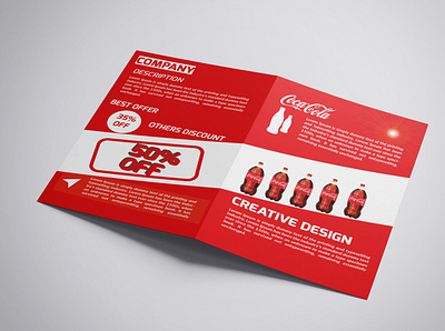 Bi-fold brochure design bi fold brochure bochure design brand identity creative design graphic design illustration minimal professional unique brochure