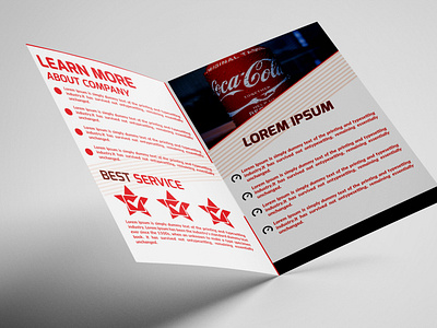 Bi-fold brochure bi fold brochure bi fold brochure design creative design design graphic design illustration professional