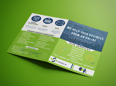 Bi-fold brochure design bifold brochure bifold brochure design flyer design trifold brochure design